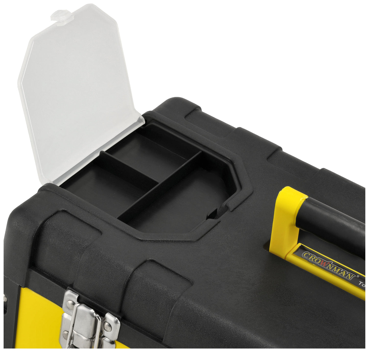 Metalinė išskleidžiama įrankių dėžė su stalčiais