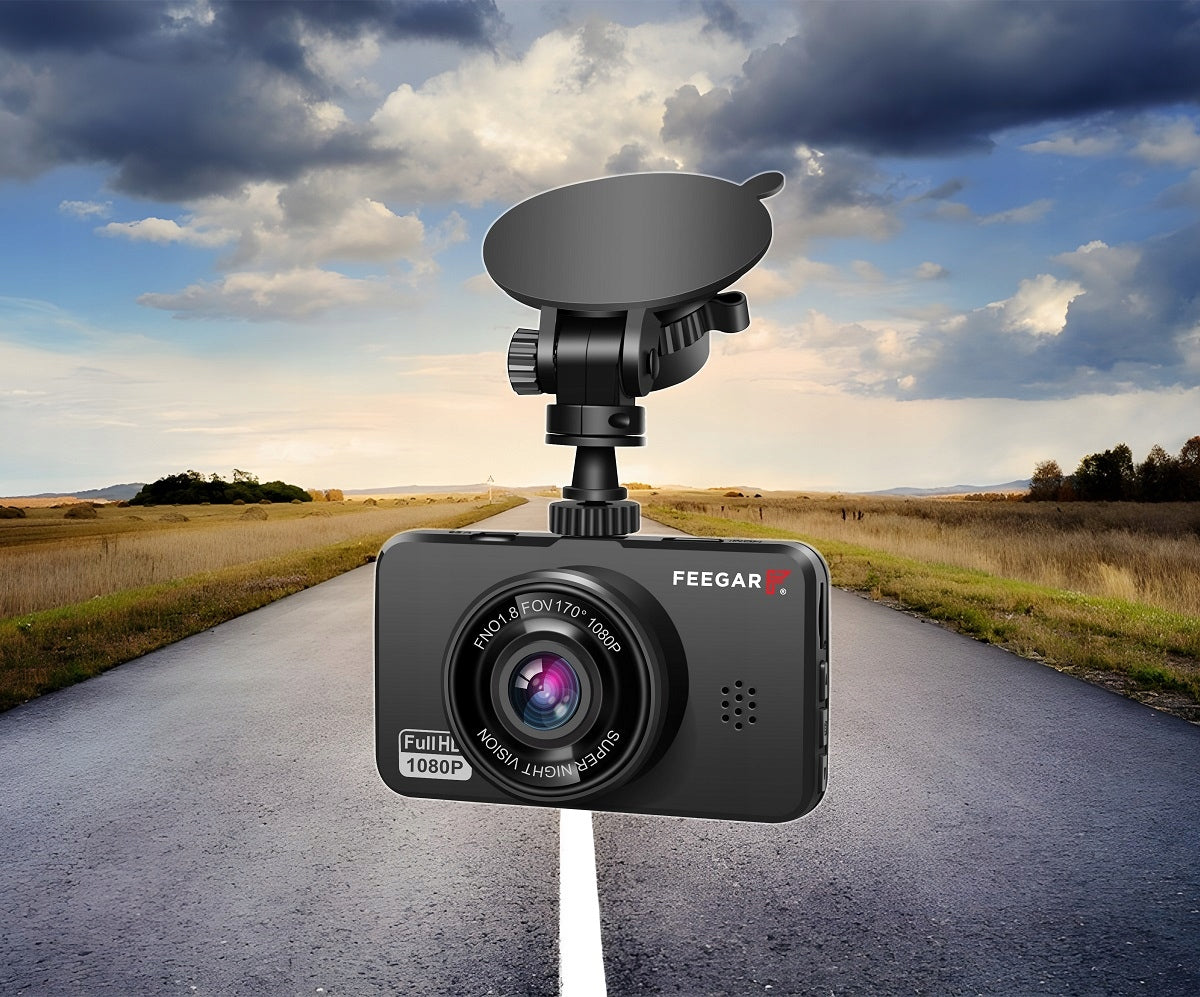 Vaizdo registratorius Feegar Patrol Automobilio kamera atbulinės eigos HDR SONY sensorius