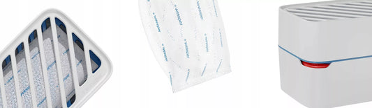 2x Wessper drėgmės surinkėjas oro sausintuvas su plūde + 2x įdėklas 500g