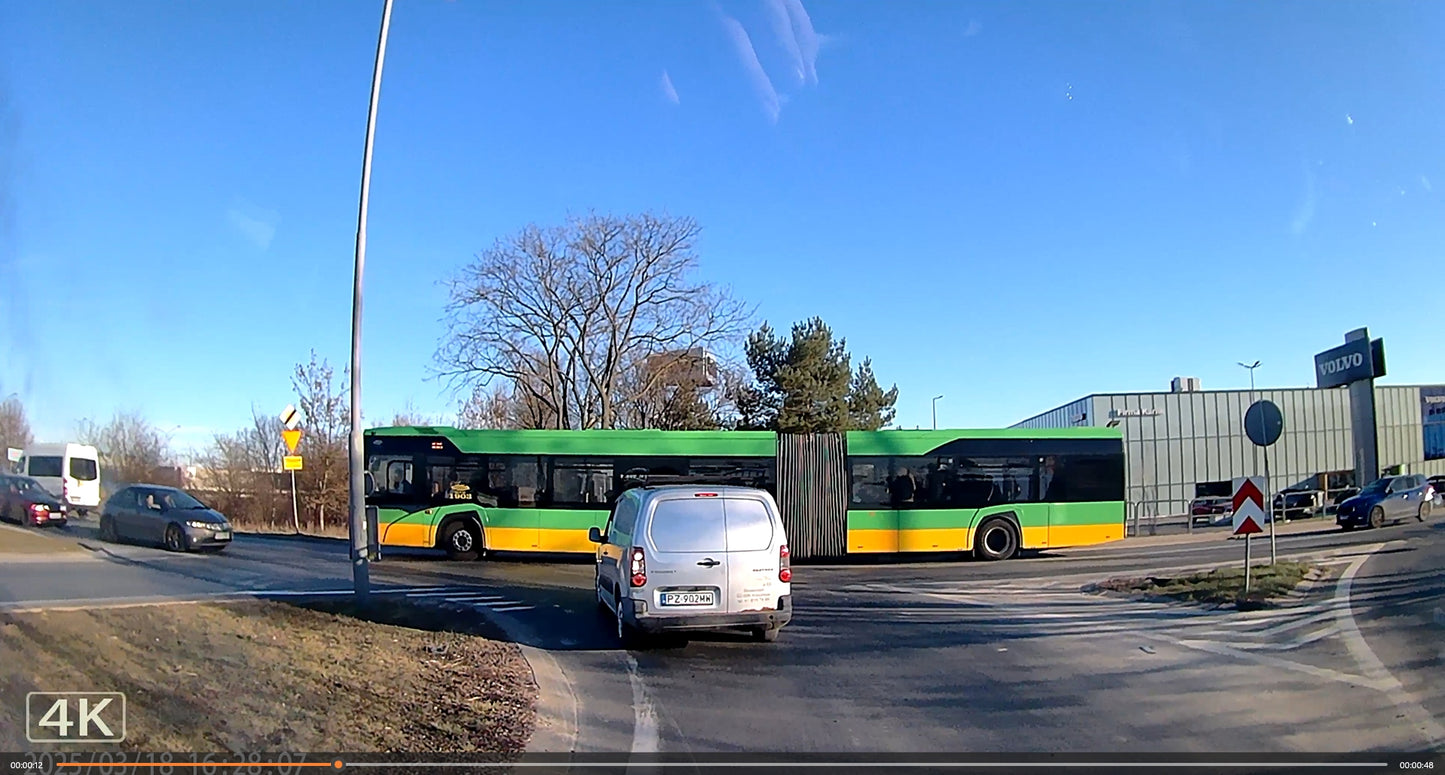 Automobilinė vaizdo kamera, atbulinės eigos kamera, vaizdo įrašymo įrenginys 4K PL