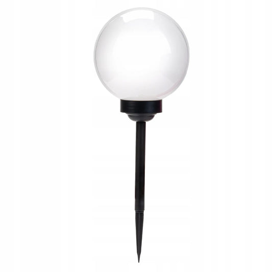4x LED sodo saulės šviestuvai RUTULYS 20 cm smaigomi