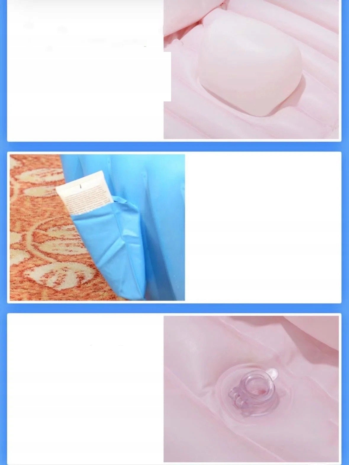 Pripūtimas kelioninis vonelė 82x57x28cm kūdikiams