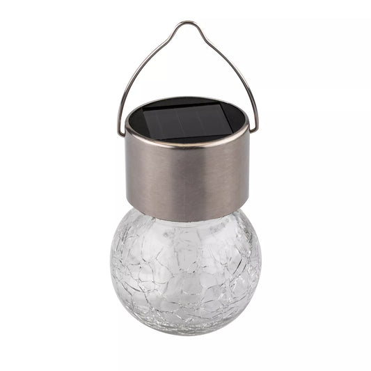 6x Solarna lampa ogrodowa LED wisząca szklana kula lampion ogrodowy GIRLANDA