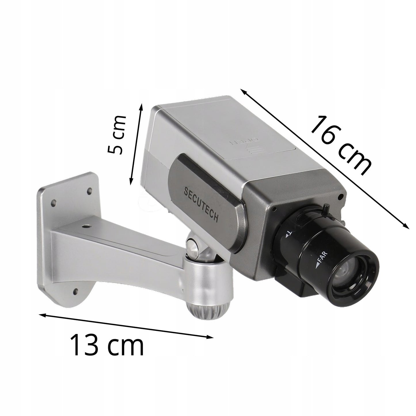 Lauko kameros imitacija su LED, LED XXL