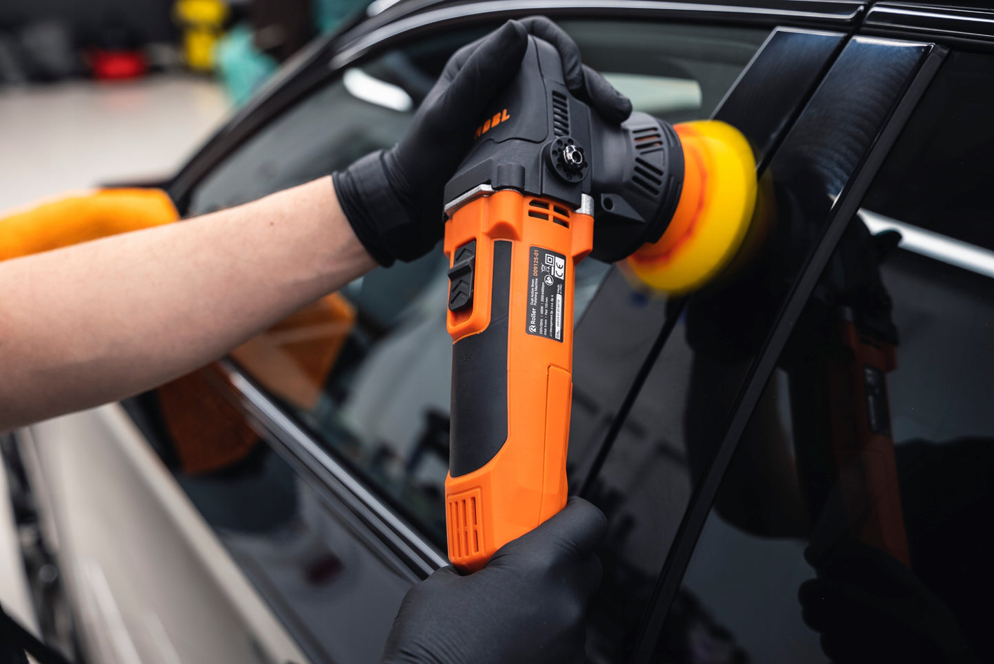 ADBL ROLLER D09125-01 DA poliravimo mašina 9MM su krepšiu automobilių detalizavimui