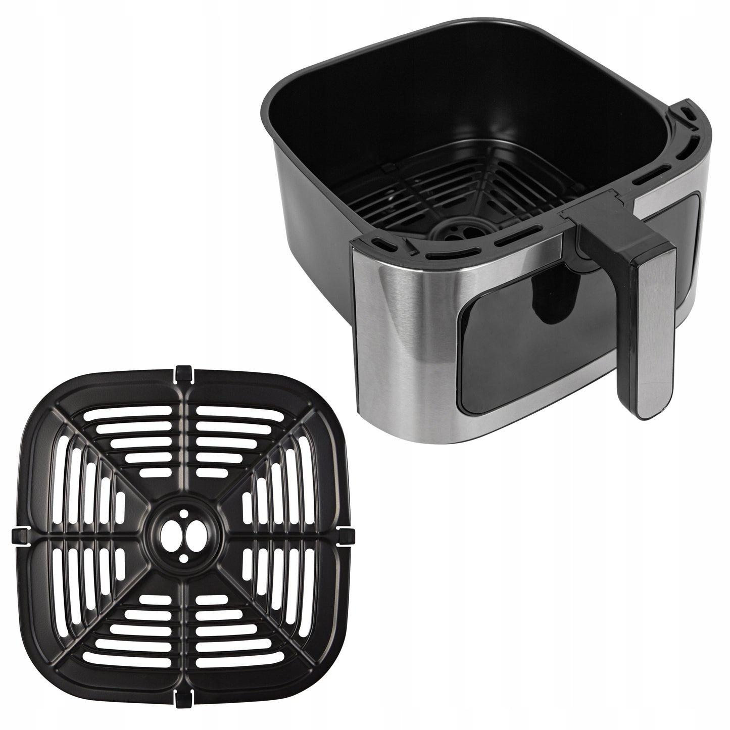 ORO GRYTUVE AIR FRYER, BE ALIEJAUS, DIDELIS XL KORPELIS 8L, 2 kaitinimo elementai, Galingas 2500W