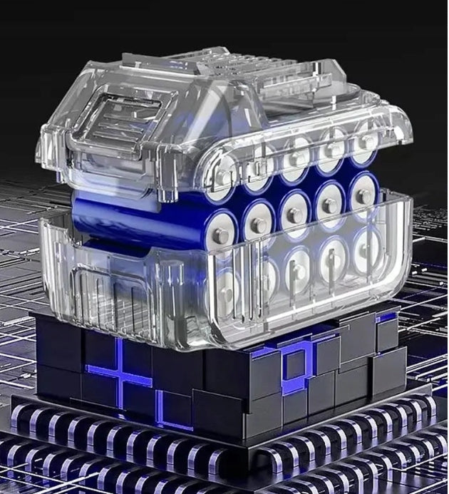 Belaidis akumuliatorinis lapų pūstuvas, turbokompresorius