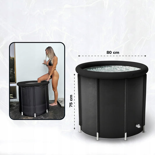 Baseinas Vonia Nardymui Sulankstomas Kubilas Statina Šalto Kubilas 330L