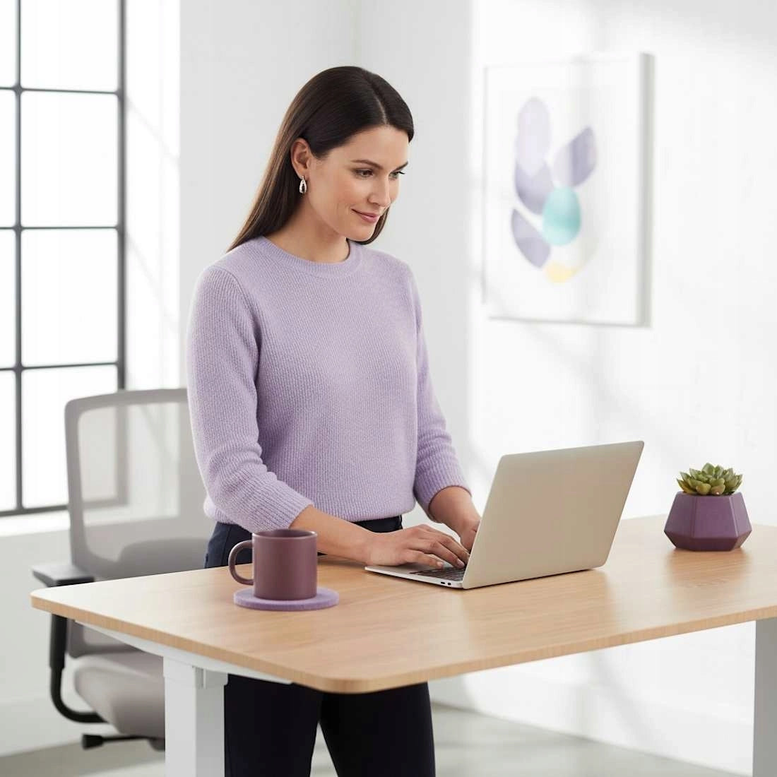 Elektrinis reguliuojamas stalas 160x80, 80 KG keliamoji galia, Spacetronik žaidimams