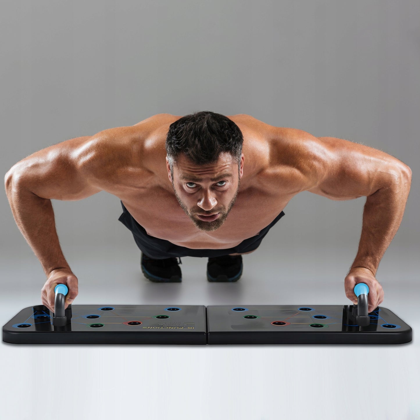 DAUGIAFUNKCINĖ LENTA ATSISPAUDIMAMS, RANKENOS ATSISPAUDIMŲ PRATIMAMS, NESLYSTANTI