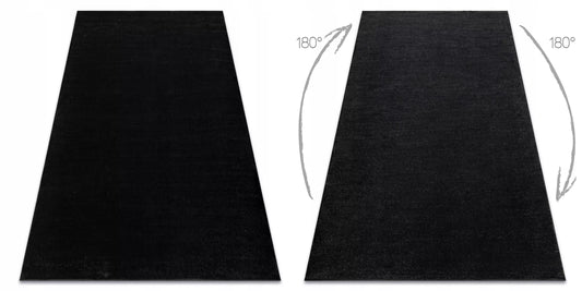 DYWAN SOFTY lygus 140x190 cm JUODAS #AF854