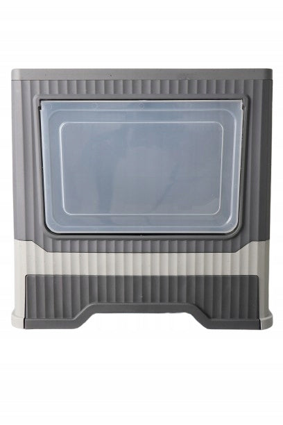 Didelis uždaras kačių kraiko dėžutė | su stalčiumi | su kastuvėliu | praktiška F097