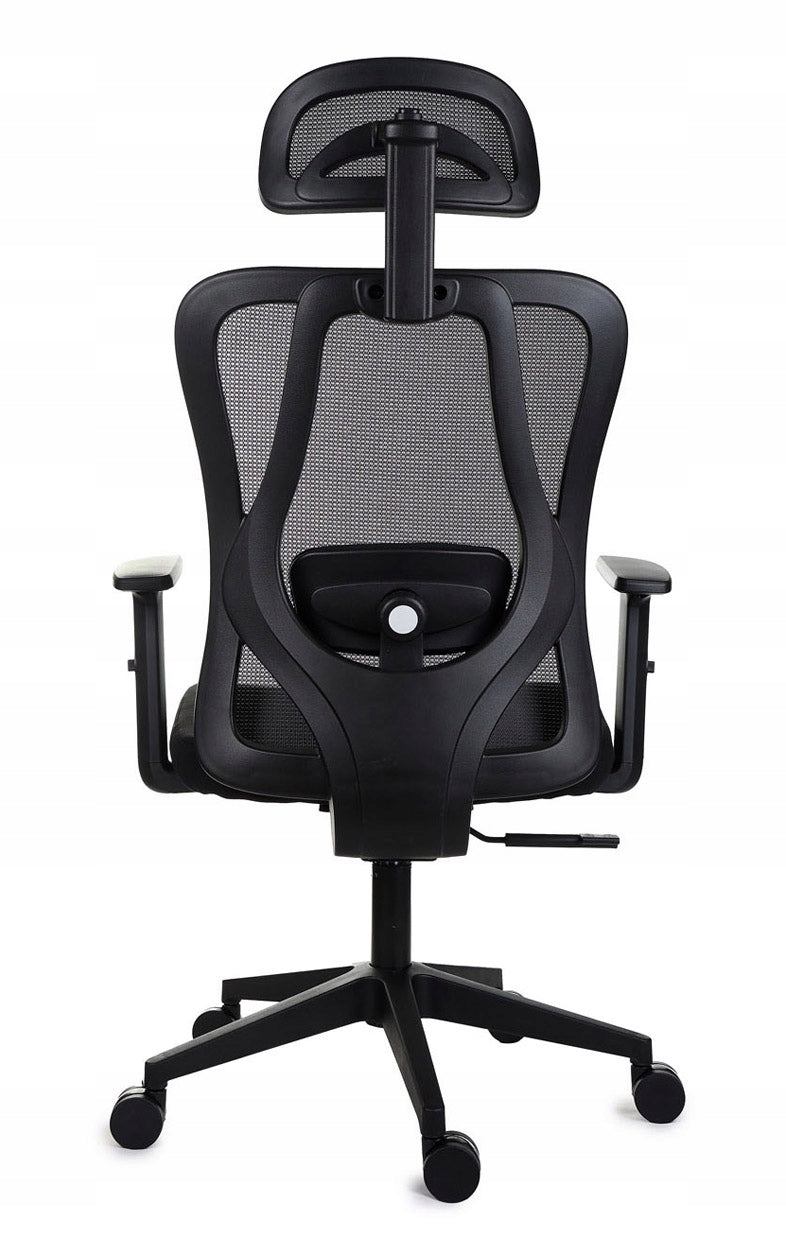 Ergonomiška biuro kėdė FXB004 su reguliuojamais porankiais ir galvos atrama, BHP