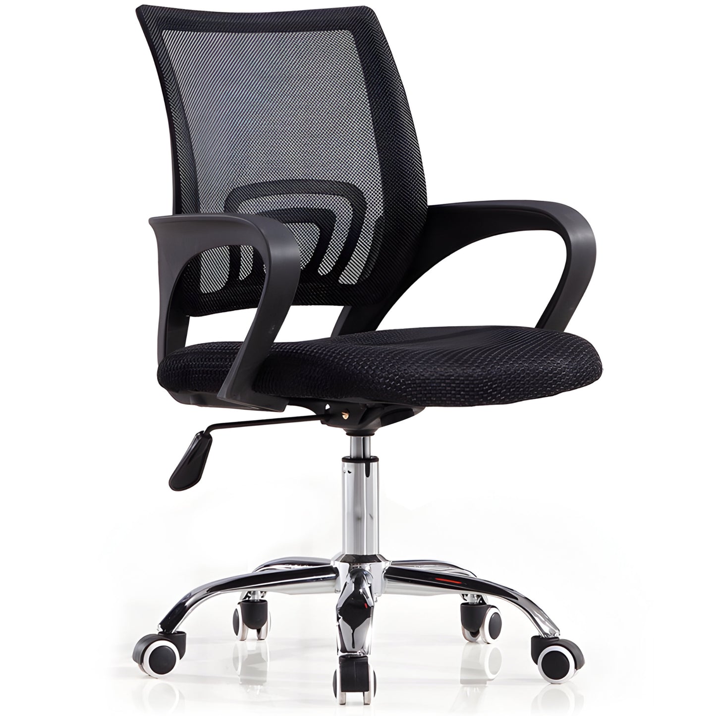 Biuro kėdė su mikro tinkleliu, juoda, 150 kg