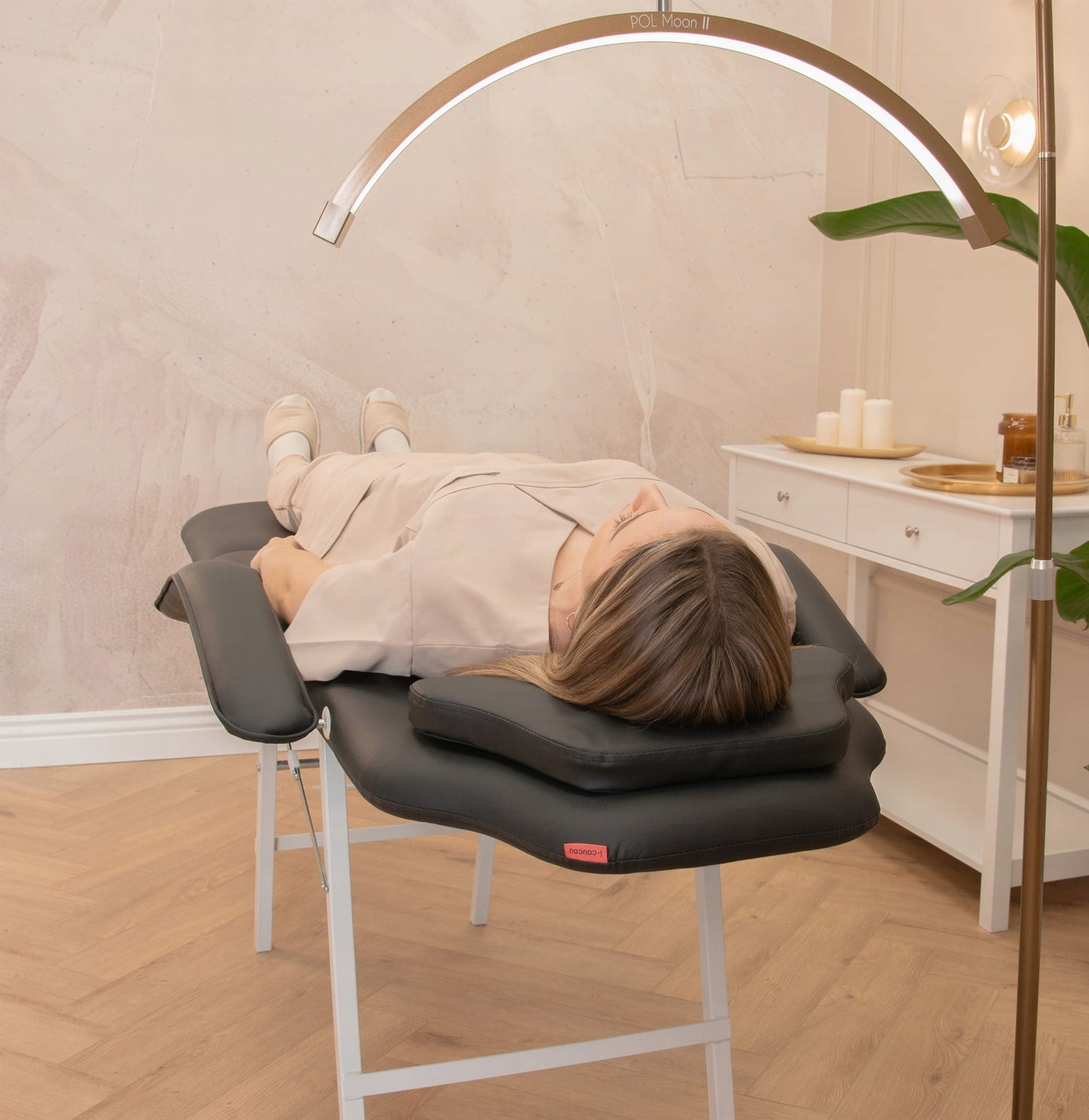 Grožio Kėdė, Blakstienų Priešinimo, Spa, Pedikiūro Lovelė su Reguliavimu