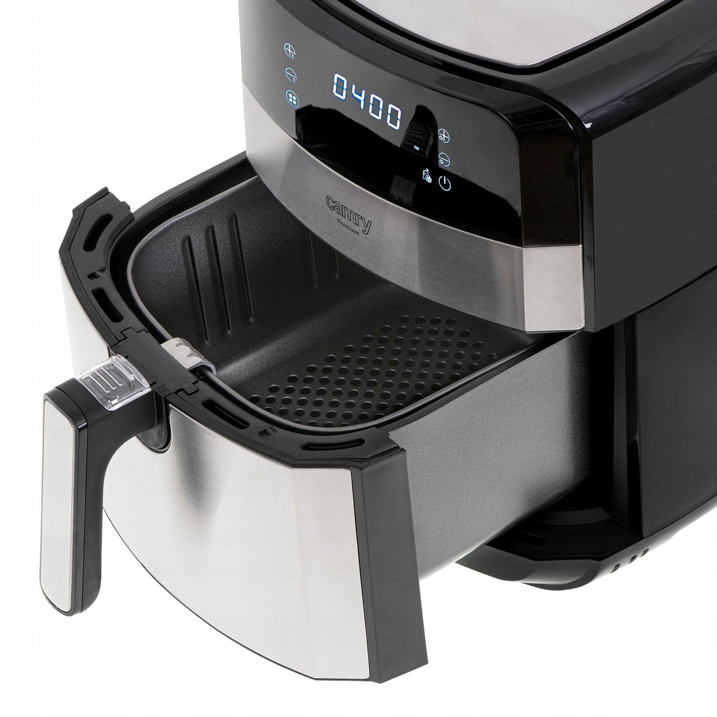 Bekondensinis gruzdintuvas 5L Airfryer 9 PROGRAMOS laikmatis LED Camry CR6311