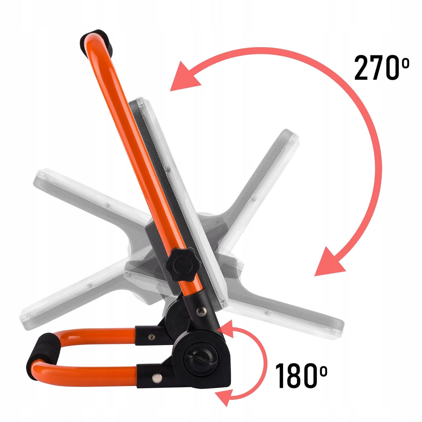 100W Halogeninis LED Darbinis Statybinis Prožektorius Nešiojamas Akumuliatorius