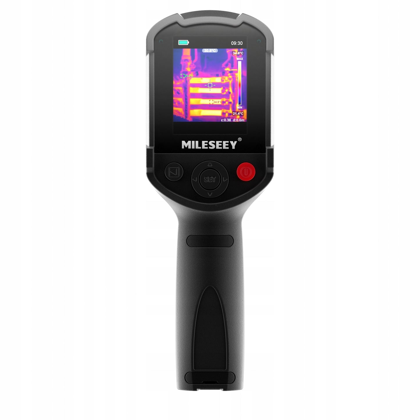 PRO termovizorinė kamera –20 +550 USB-C 2.8" LCD Signalizacija CE Nuotraukų įrašymas