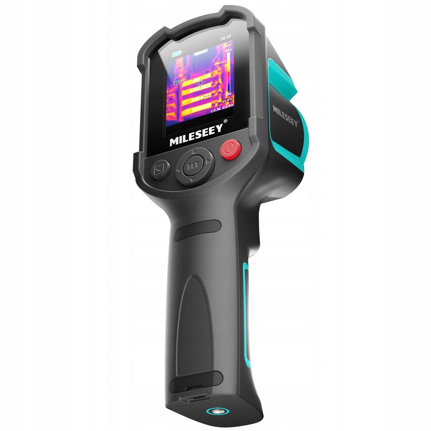 PRO termovizorinė kamera –20 +550 USB-C 2.8" LCD Signalizacija CE Nuotraukų įrašymas