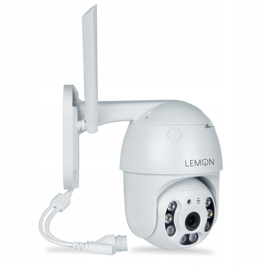 Lauko Wi-Fi IP kamera, sukamoji, su FullHD, aliarmo, zoom ir aptikimo funkcijomis