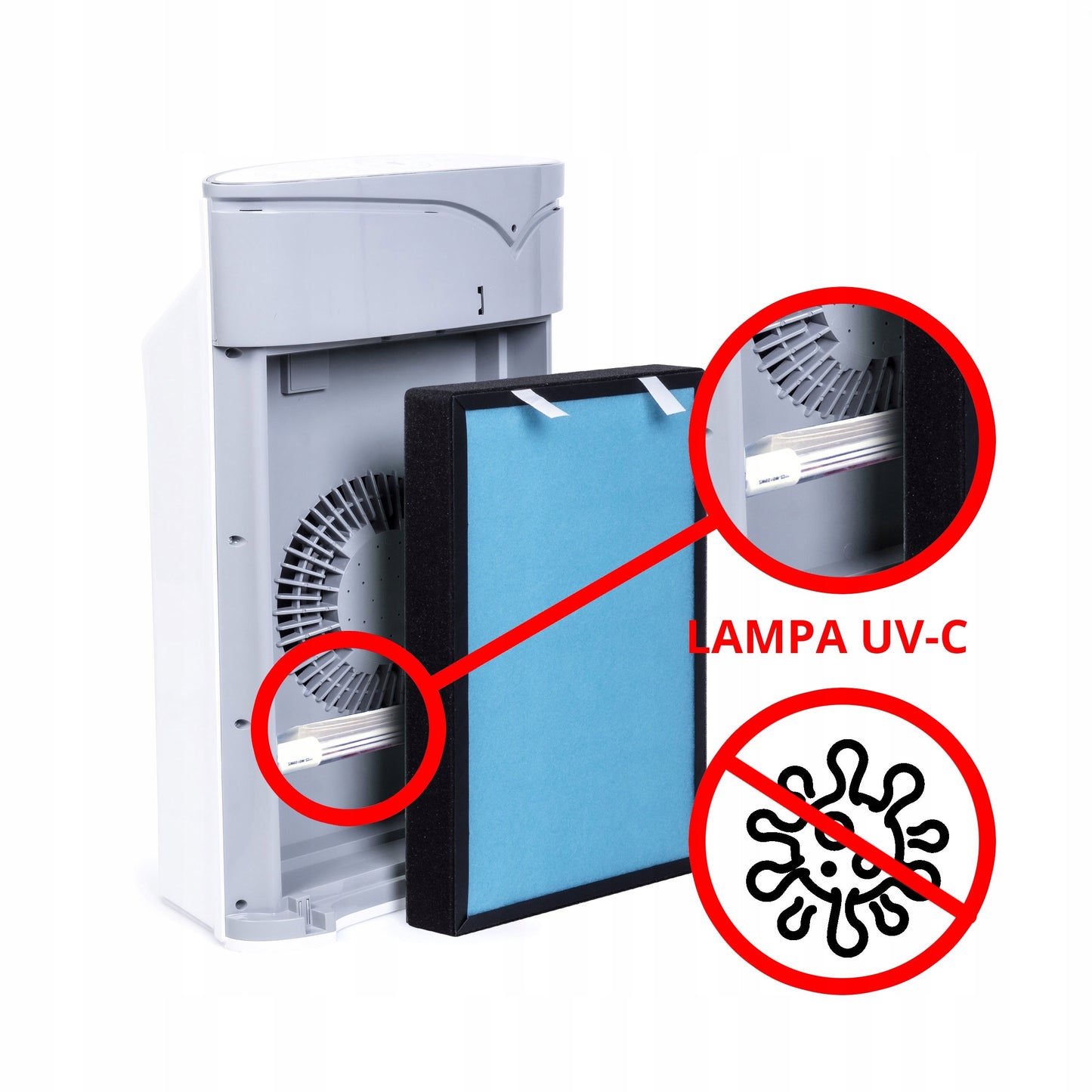 Oro valytuvas 45W KDAP05