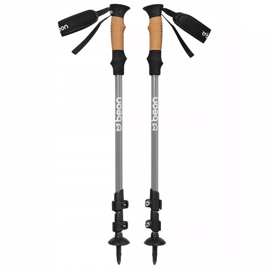 TREKKINGO LAZDELĖS NORDIC WALKING LAZDELĖS KALNŲ ŽYGIAMS REGULIUOJAMOS