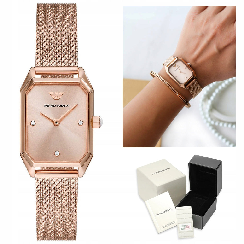 Moteriškas laikrodis EMPORIO ARMANI GIOIA AR11347 + DĖŽUTĖ SERTIFIKATAS