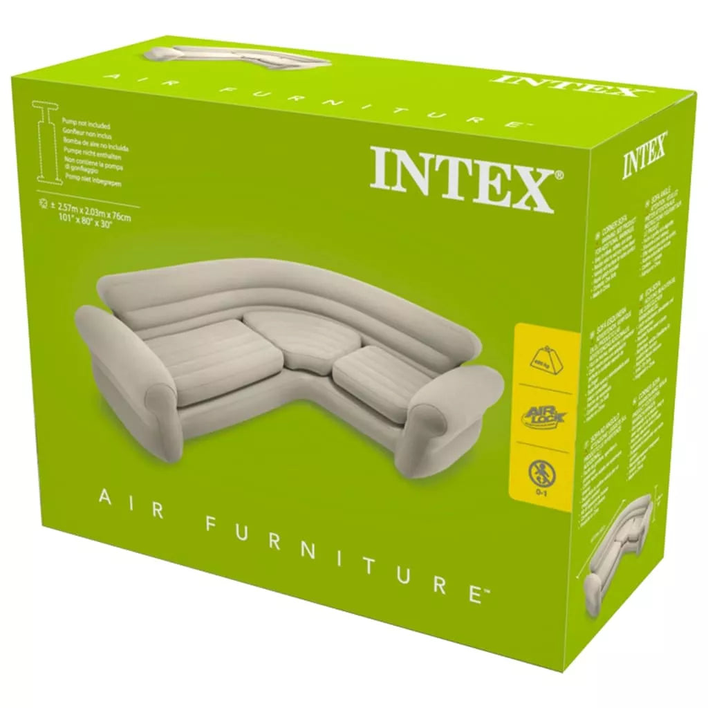 Pripučiama sofa-lova Intex 68575NP 230V 257x76x203 cm