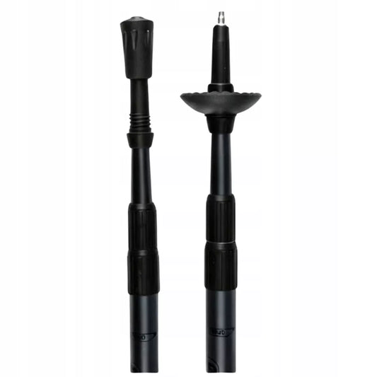 Teleskopinės 3-segmentės sulankstomos Nordic Walking / Trekingo lazdelės