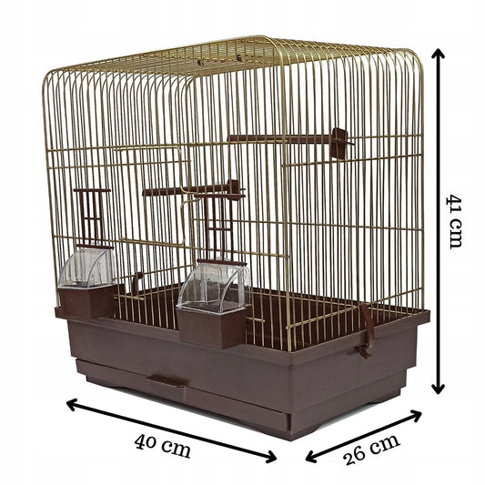 Narvo papūgoms, banguotoms papūgėlėms – 41x26x40cm