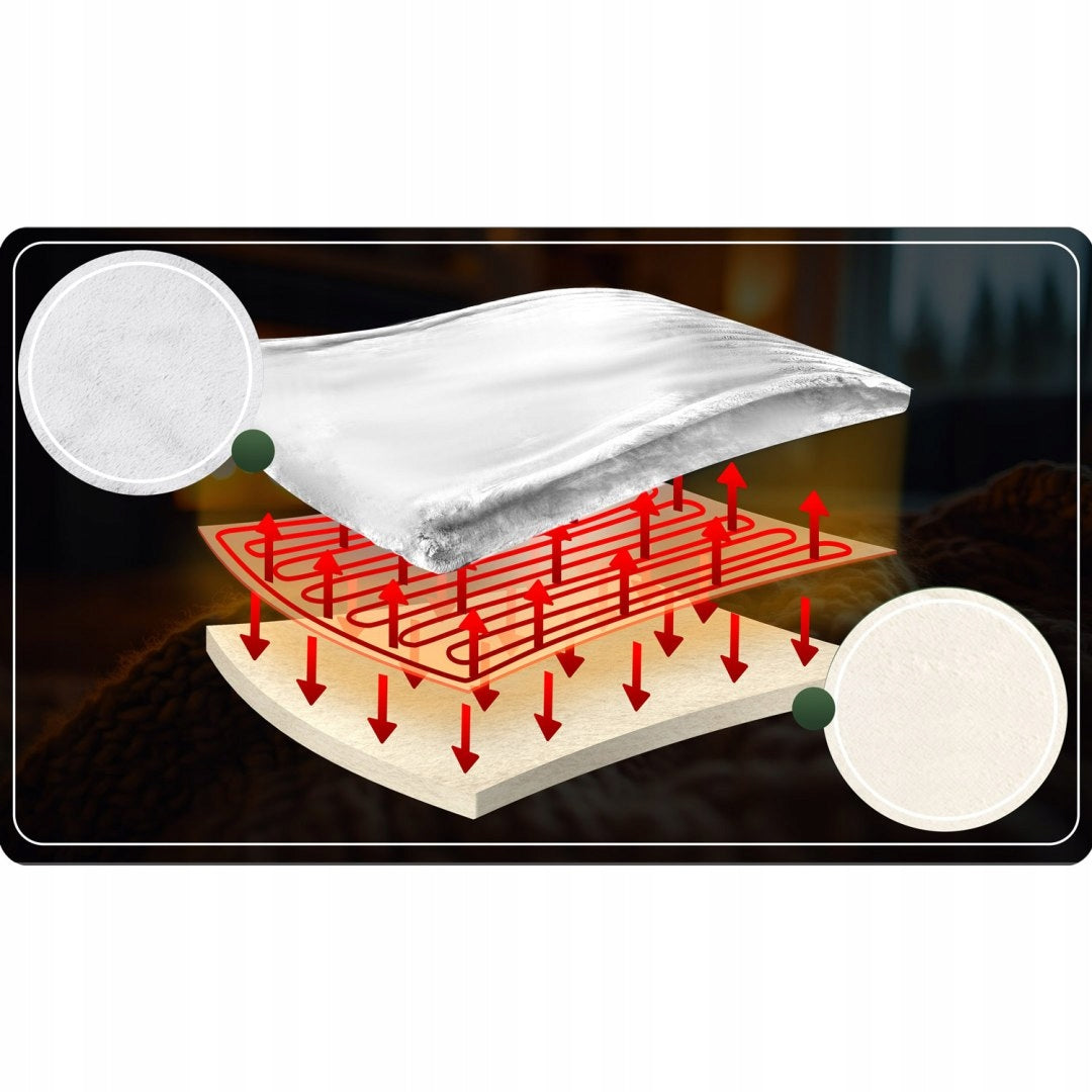 Elektrinė antklodė 180 x 160 cm Berdsen BD-962