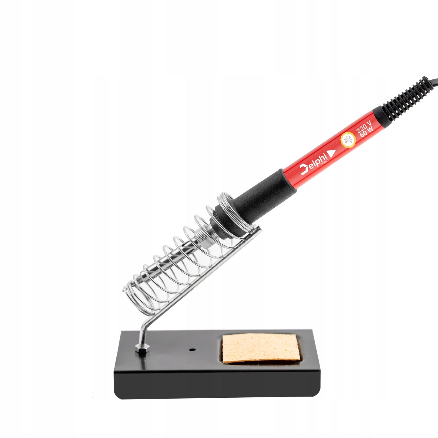 PRECIZINIS KOLBINIS LITUOKLIS 60W ATRESISTORINIS, LITAVIMO RINKINYS, STOVAS, DĖKLAS