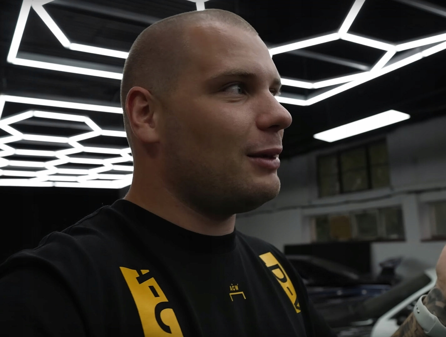 LED lempa Panelė Garažui, Dirbtuvei, Namams HEXAGON 297x307 5500-6000K