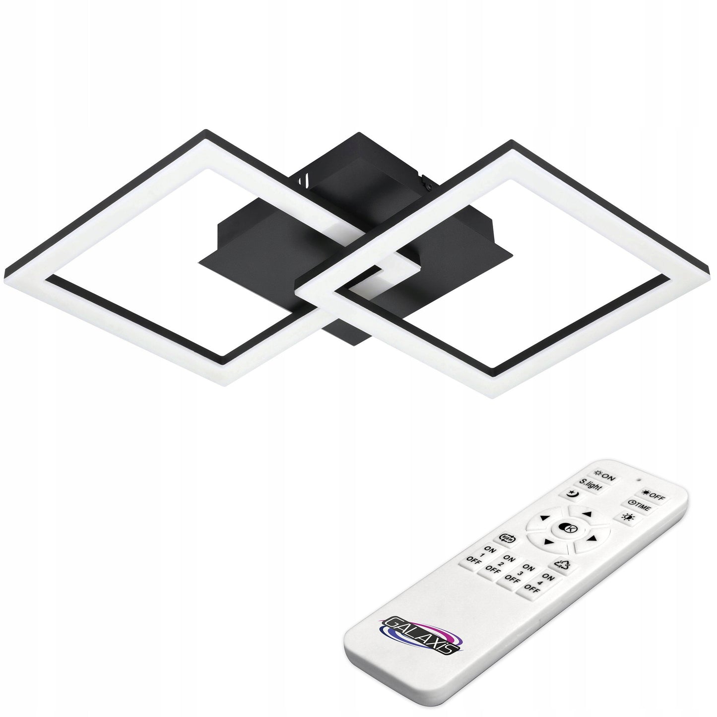 Lubinis šviestuvas pakabinamas LED šviestuvas 70W su spalvos temperatūros reguliavimu 3000-6500K ir nuotolinio valdymo pultu