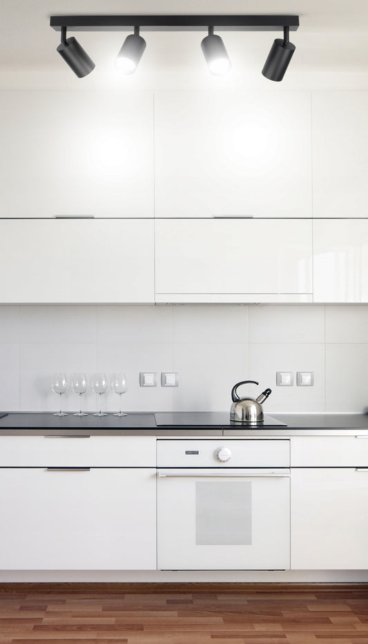 Lubinis šviestuvas Liustra Plafonas Vamzdžiai Metalinis SPOT BG4 LED GU10