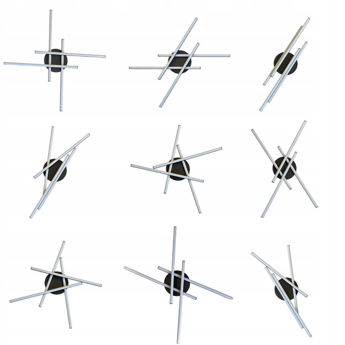 LED lubinis šviestuvas, pakabinamas ŽYRANDOL PLAFON, 4000K neutrali balta, modernus