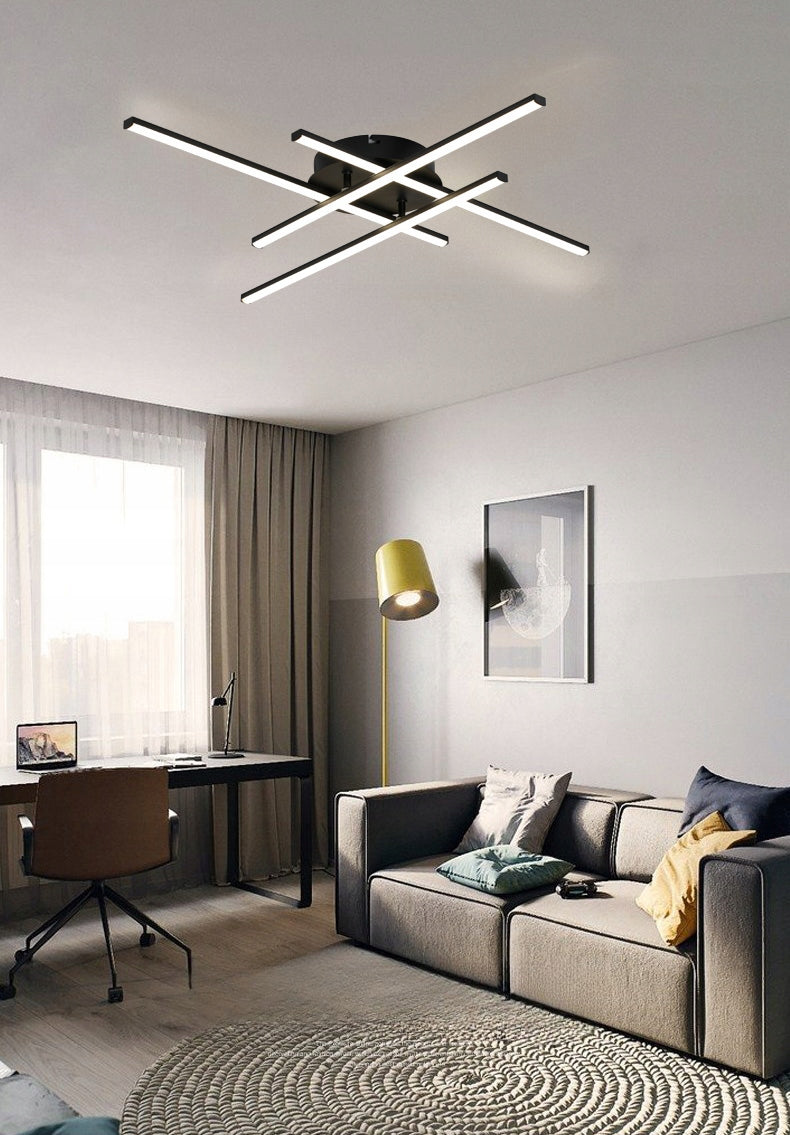 LED lubinis šviestuvas, pakabinamas ŽYRANDOL PLAFON, 4000K neutrali balta, modernus