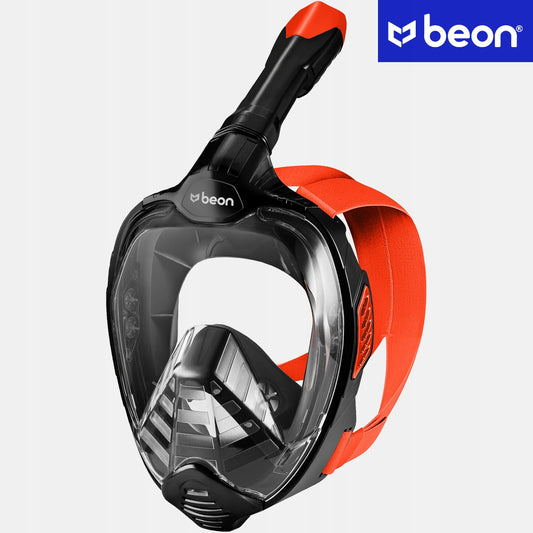 Viso veido nardymo ir snorkeling kaukė suaugusiems, vandeniui, S/M