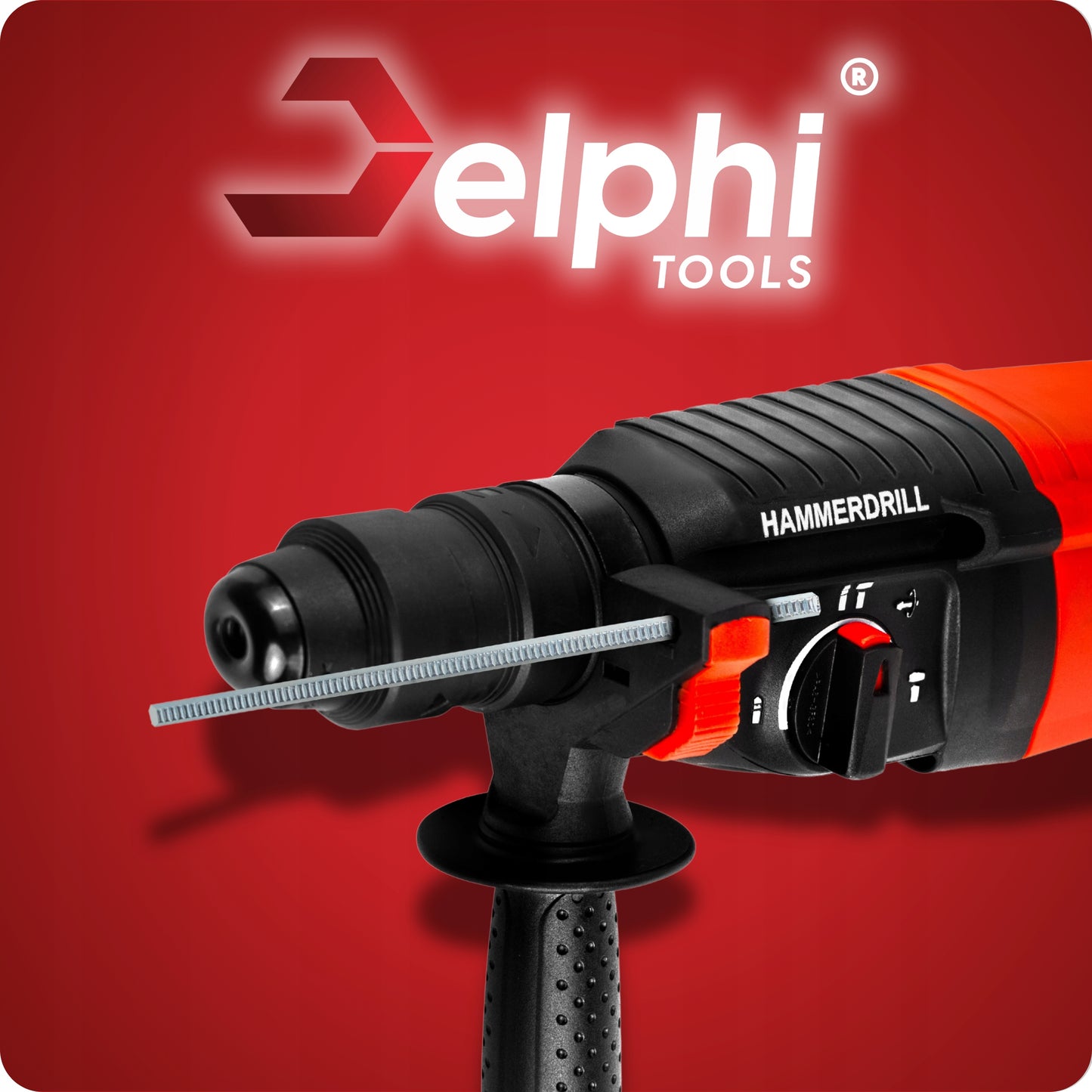 Galingas SDS+ gręžtuvas su betono kaltuvu 2600W + 2,8m laidas