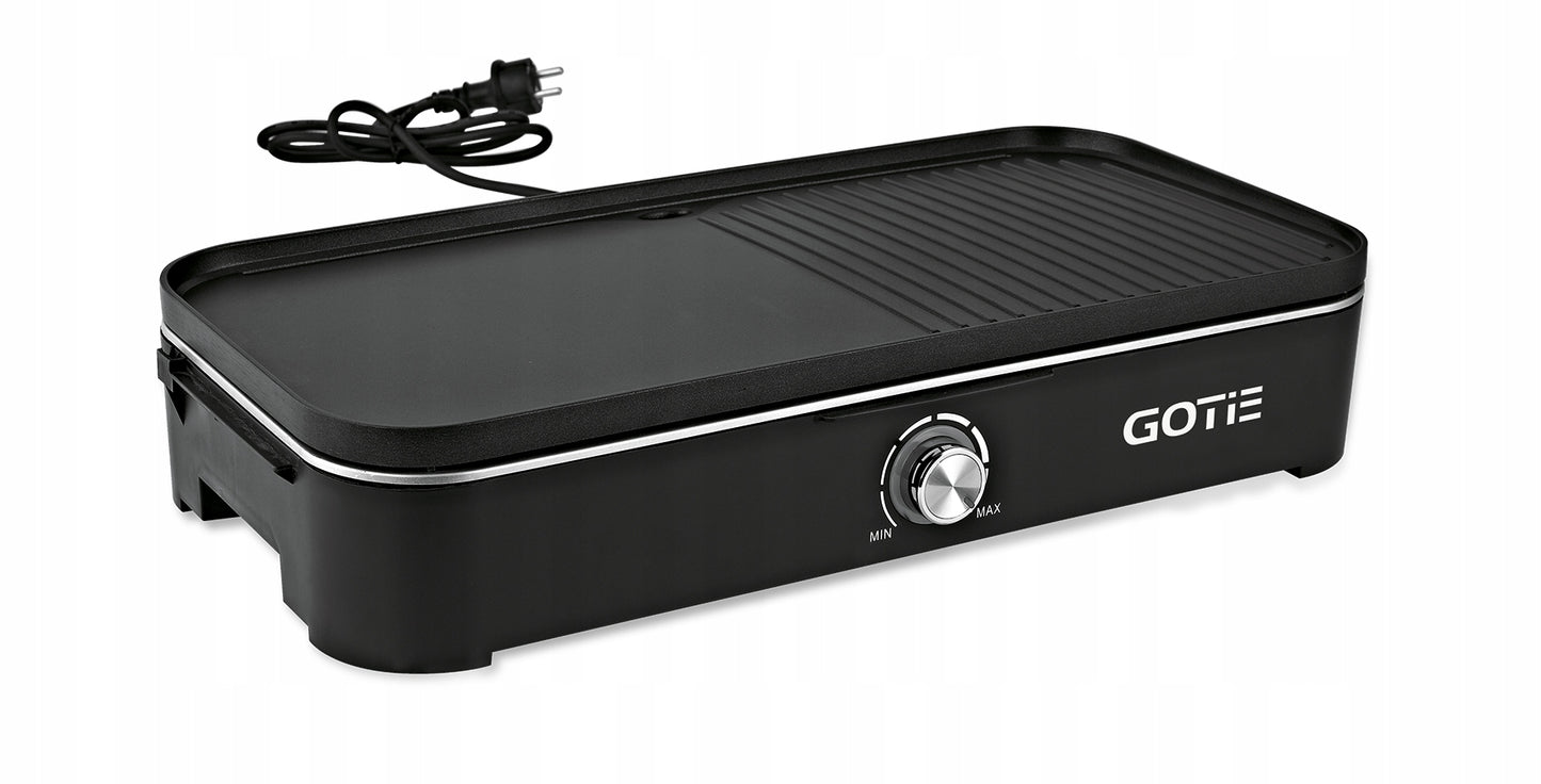 Galingas elektrinis grilius mėsai ir daržovėms, kepintuvas GOTIE GGE-2200