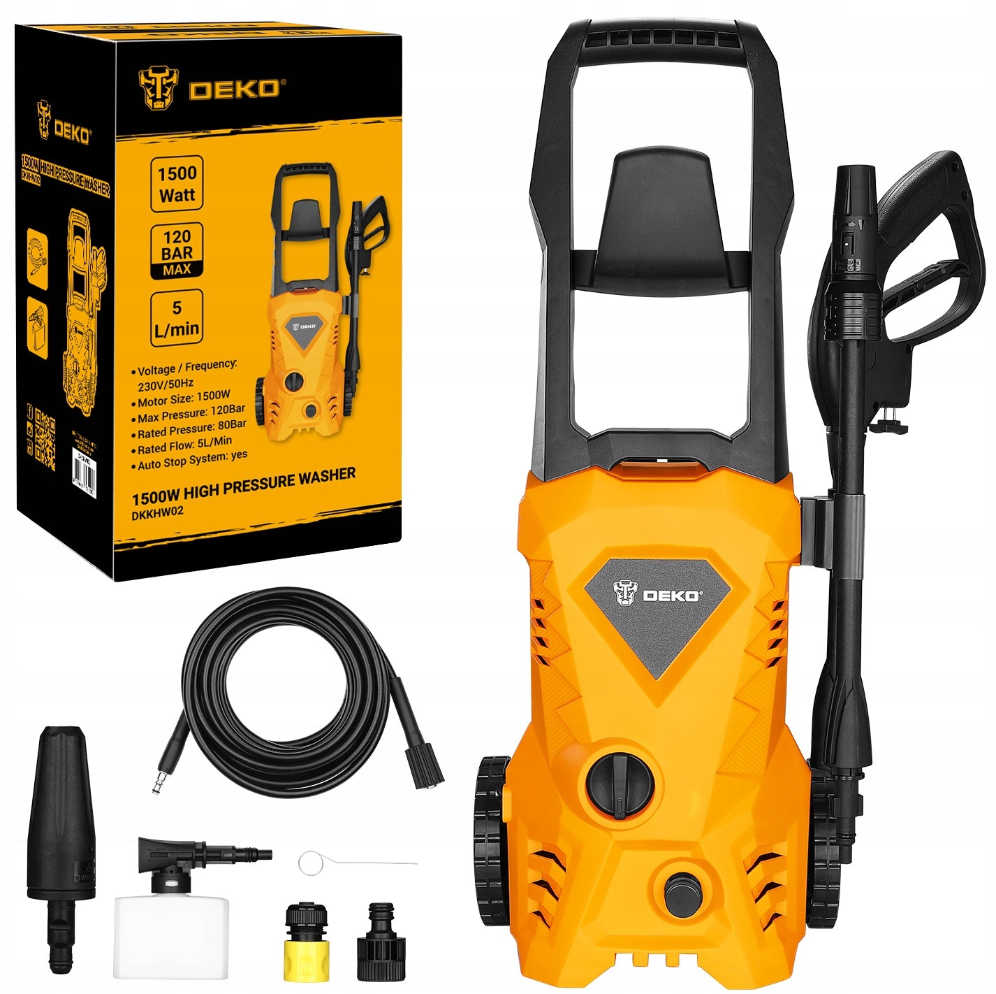 Aukšto slėgio plovykla 120 BAR TURBO NAUJAS MODELIS GALINGA ALIUMINĖ POMPA DEKO