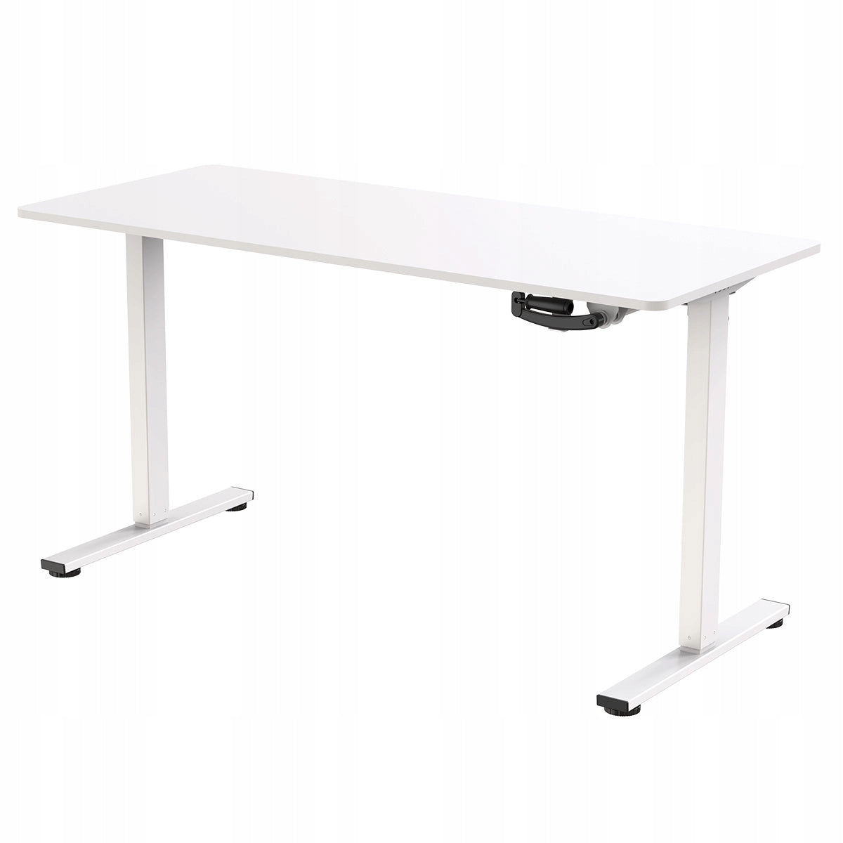 Rankinis reguliuojamo aukščio stalas 140x60 Spacetronik, baltas