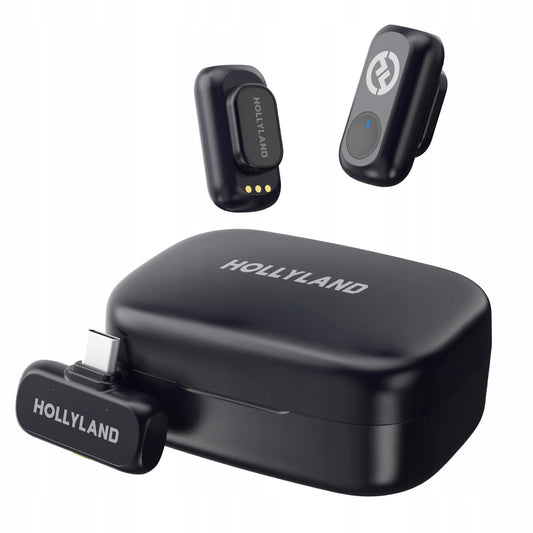 Belaidis prisegamas mikrofonas Hollyland LARK A1 Type-C 200m