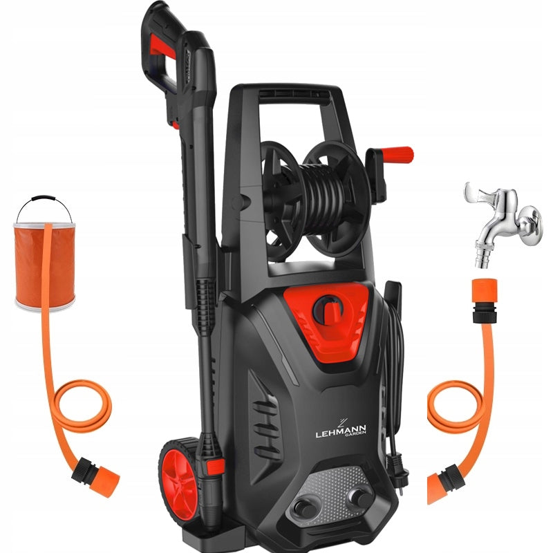 Galinga savisiurbė aukšto slėgio plovykla su aliumininiu siurbliu, 1800W, 260 Bar