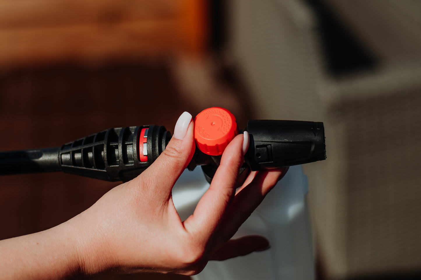 Galinga savisiurbė aukšto slėgio plovykla su aliumininiu siurbliu, 1800W, 260 Bar