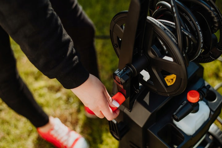 Galinga savisiurbė aukšto slėgio plovykla su aliumininiu siurbliu, 1800W, 260 Bar