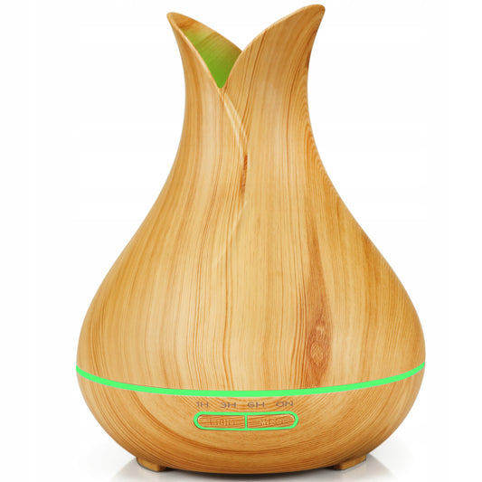 Ultragarsinis mini oro drėkintuvas su LED, 7 spalvomis ir aromaterapija