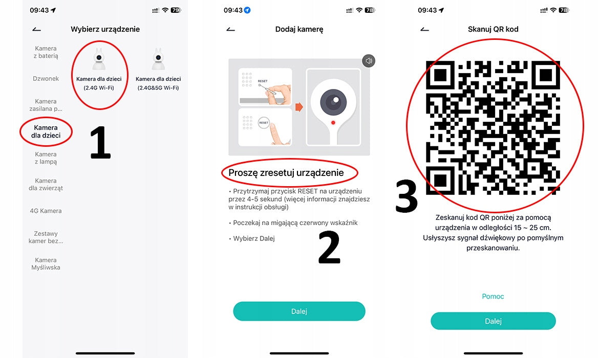 Elektroninis kūdikio monitorius su WiFi kamera, sukiojama, Full HD + 5 colių LCD monitorius, 4x priartinimas