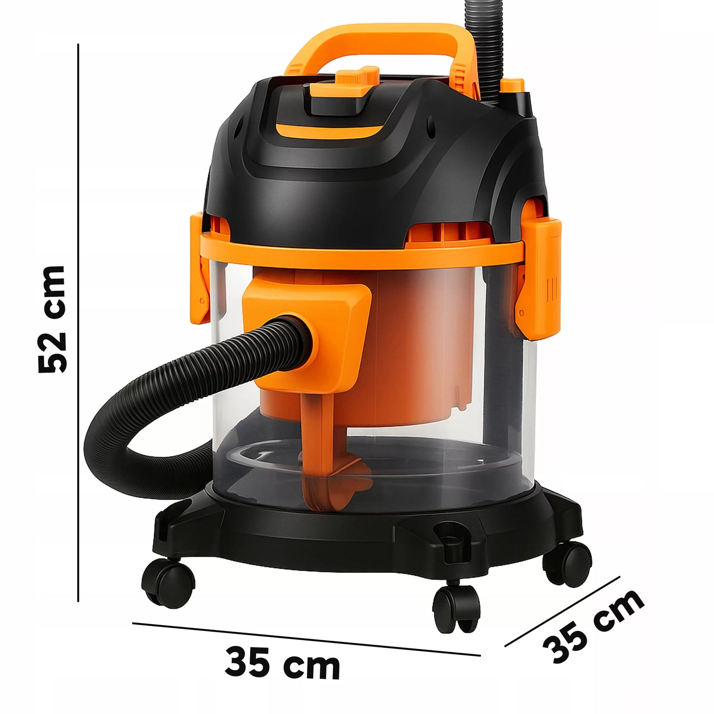 UNIVERSALUS BE MAIŠELIO PRAMONINIS SIURBLYS, 2200W, 4v1, 25L TALPA