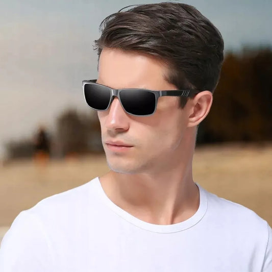 Vyriški akiniai nuo saulės KINGSEVEN POLIARIZACINIAI UV400 RINKINYS + DĖKLAS